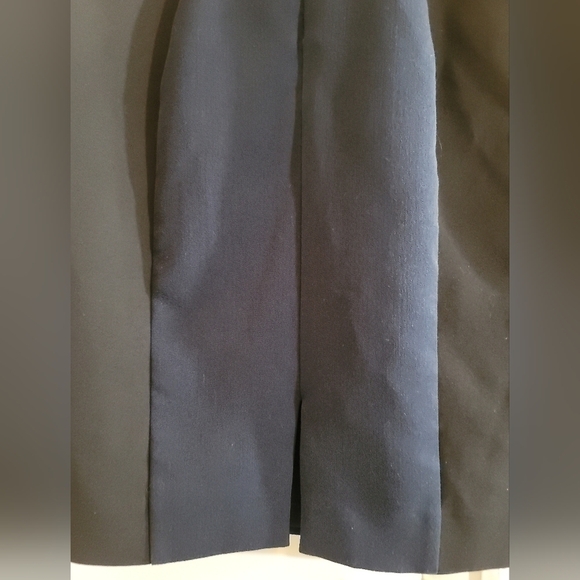 Black Halo Annabelle Dress in Blueberry/Black 2 - Picture 9 of 9